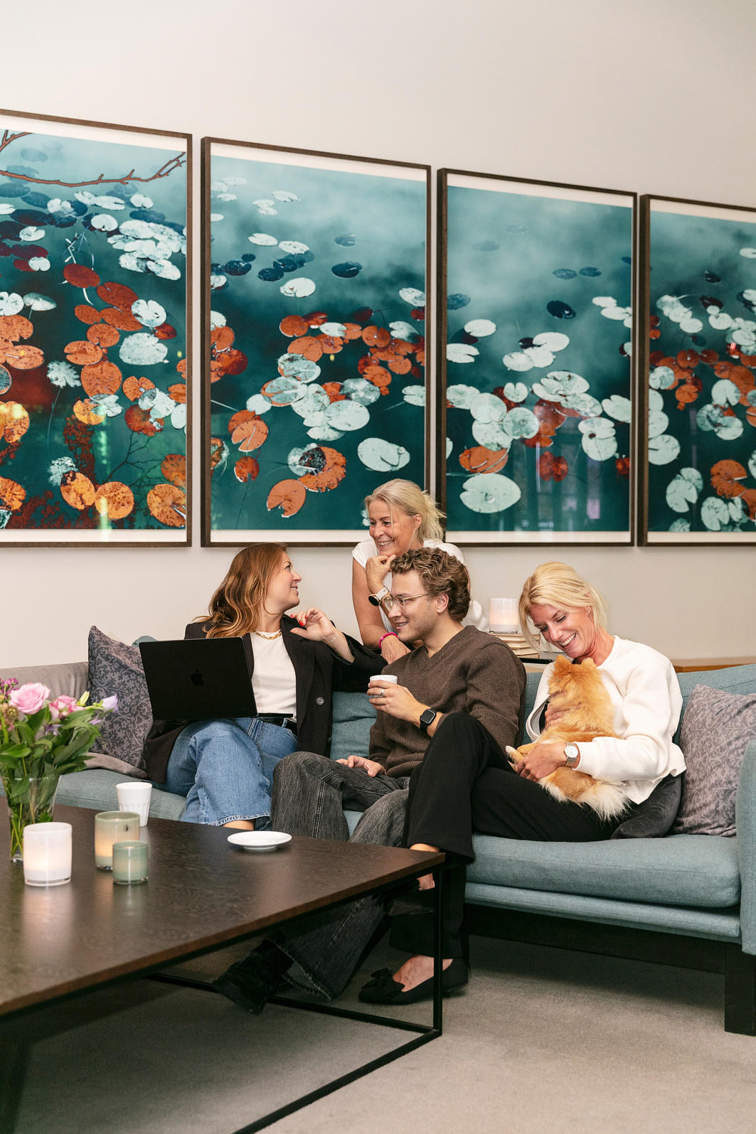 Lounge på Aronsborgs Konferenshotell
